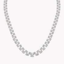 Riviera Oval Diamond Necklace
