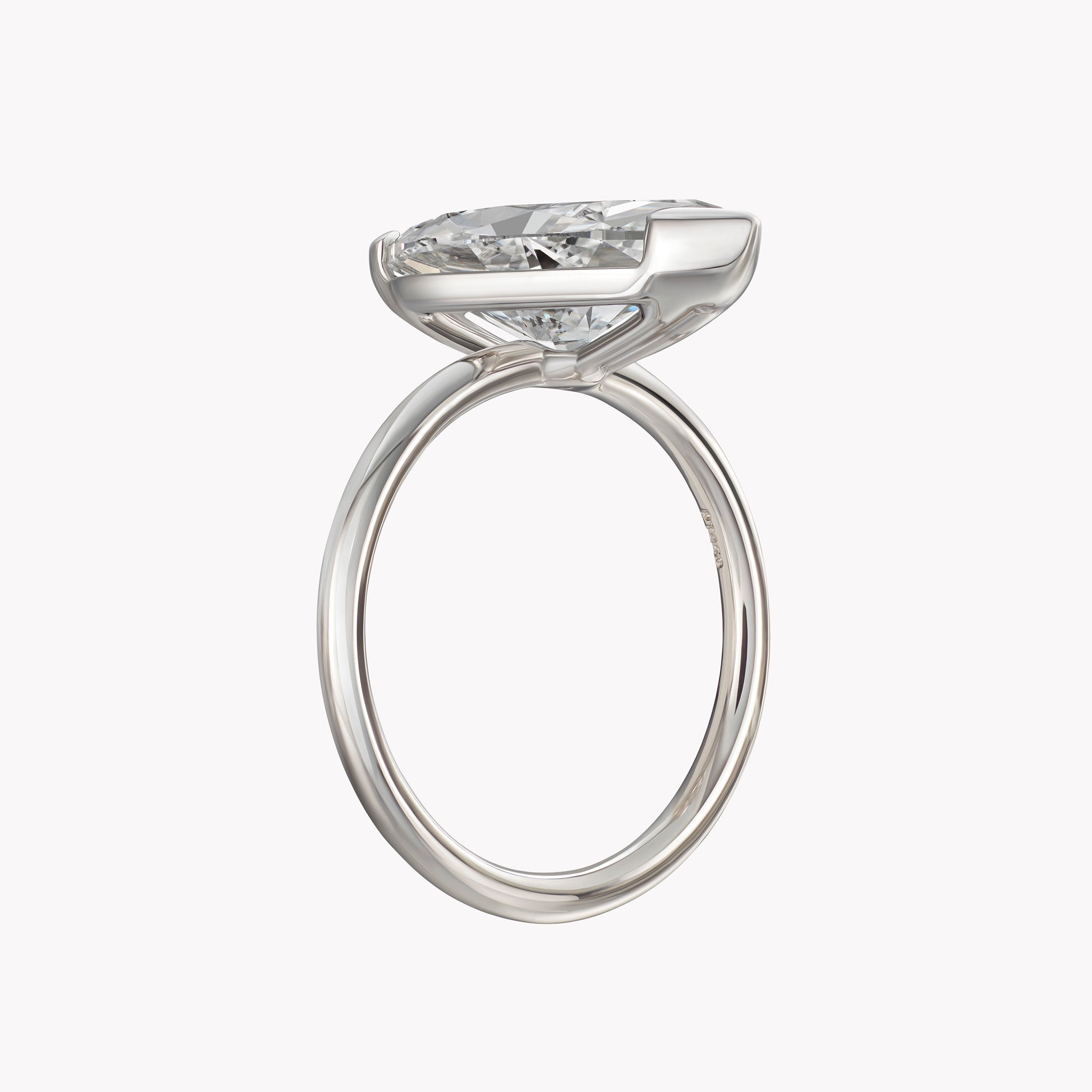 MG Muse Marquise Solitaire Engagement Ring