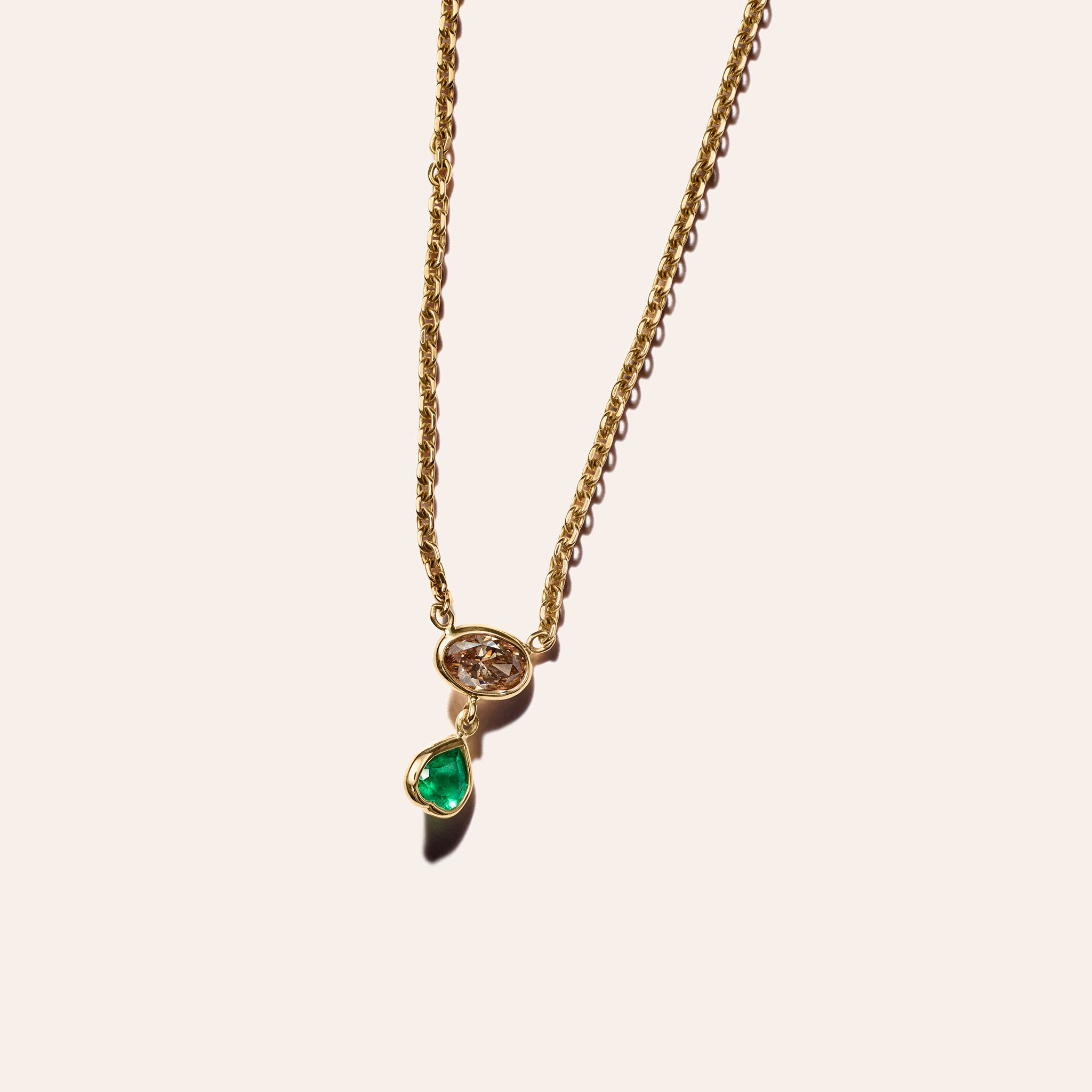 The Petite Axis Charm Necklace