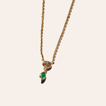 The Petite Axis Charm Necklace