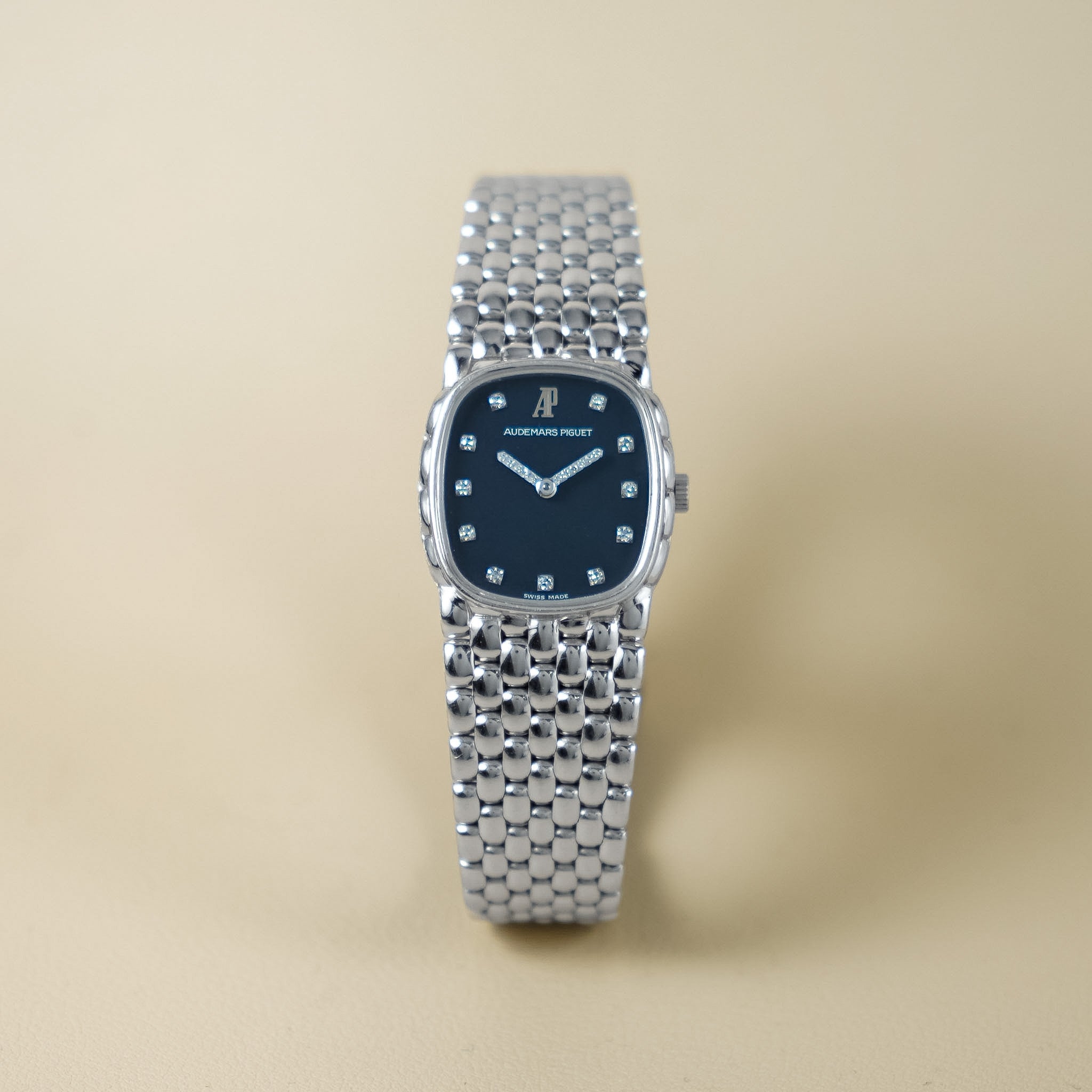 Audemars Piguet Cobra Blue Dial Diamond Hands
