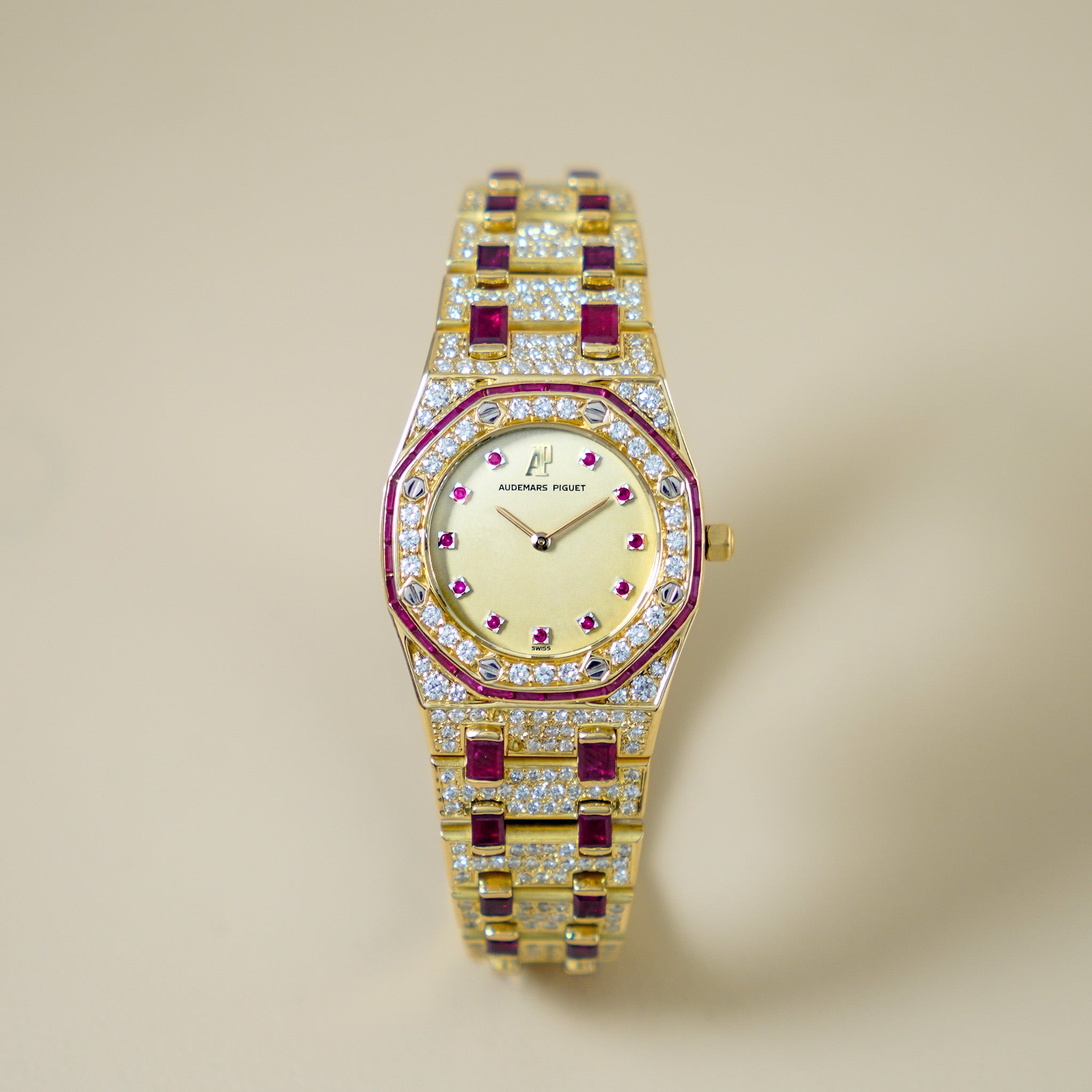 Audemars Piguet Royal Oak Diamond & Ruby-Set