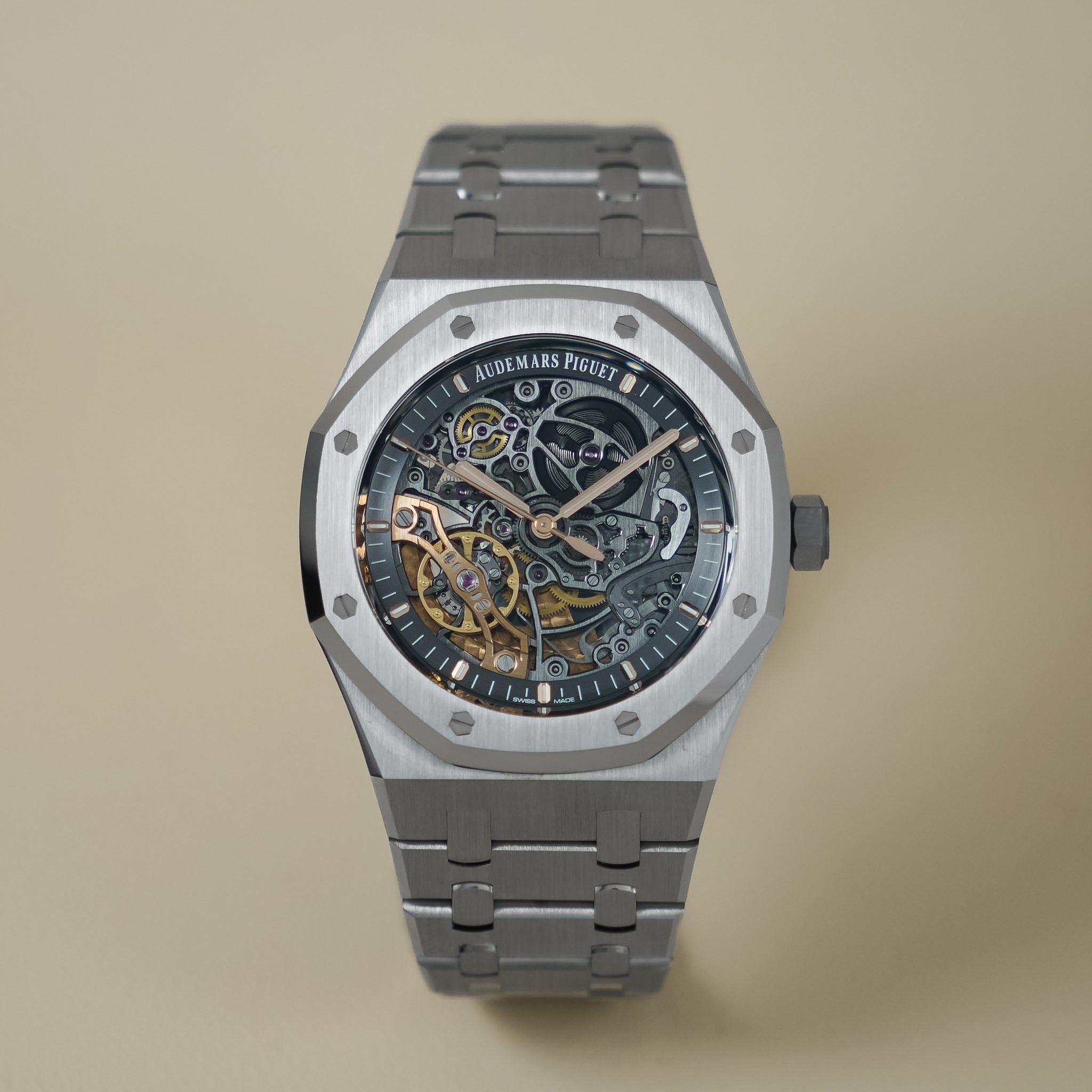 Audemars Piguet Royal Oak Double Balance Wheel Openworked 15407ST.OO.1220ST.01