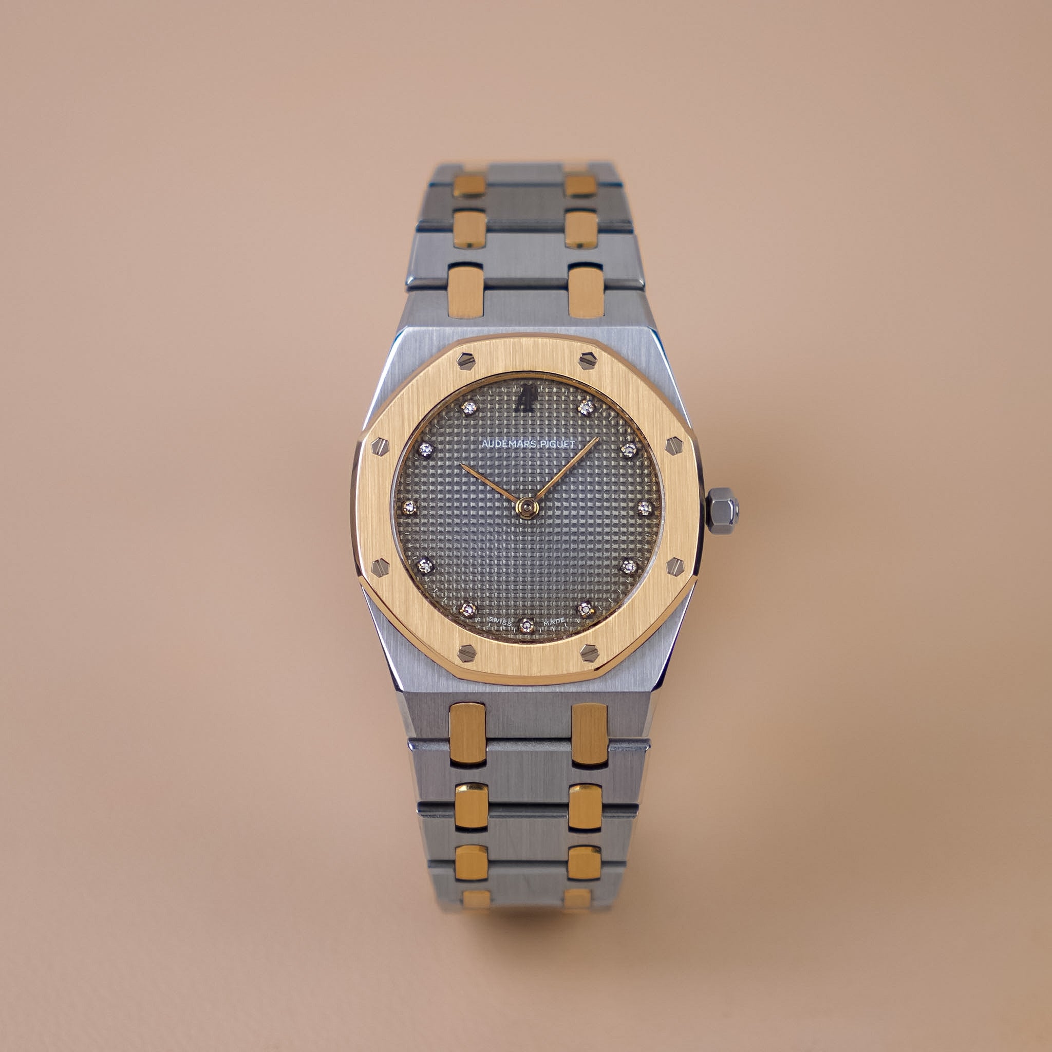 Audemars Piguet Royal Oak Two-Tone Grey Diamond Dial