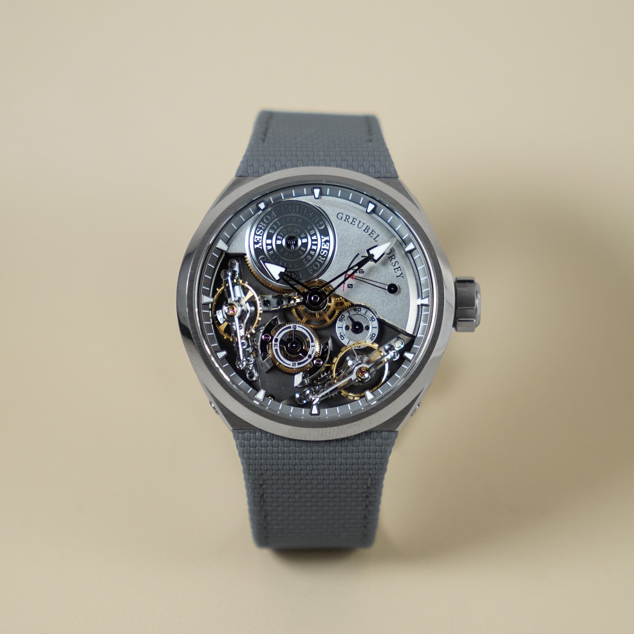 Greubel Forsey Double Balancier Convexe Rubber Strap