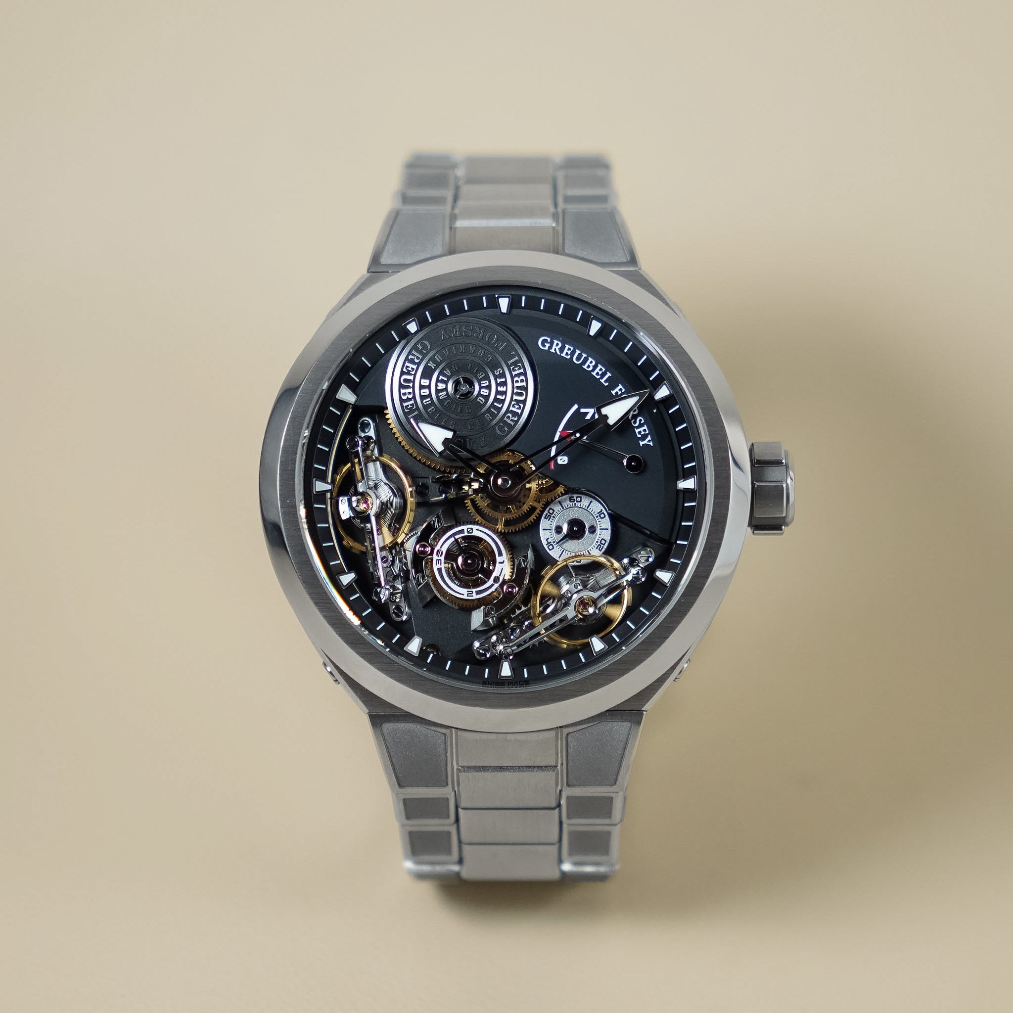 Greubel Forsey Double Balancier Convexe Titanium Bracelet