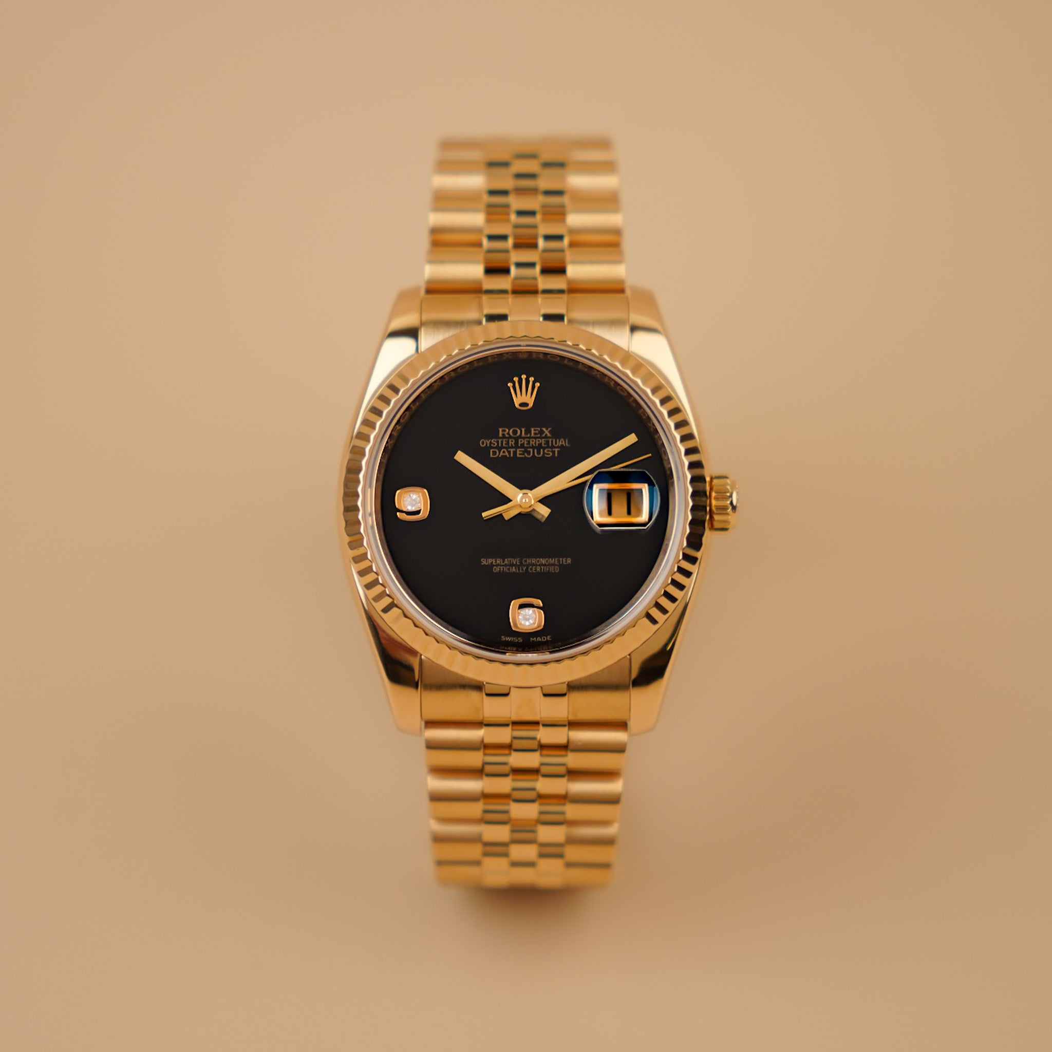 Rolex Datejust 116238 Onyx Dial