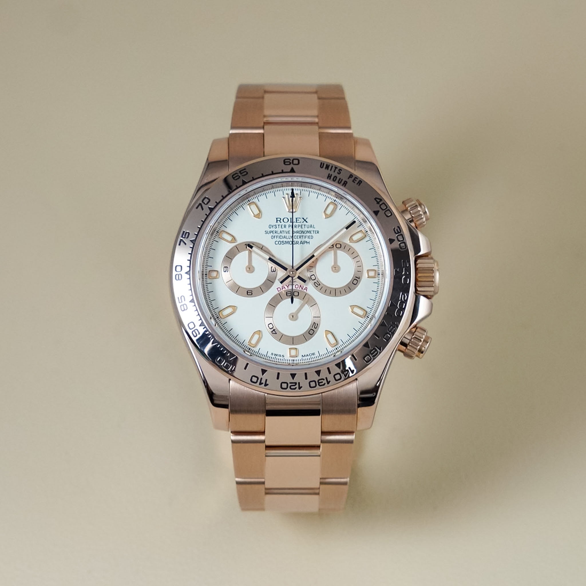 Rolex Daytona 116505 White Dial