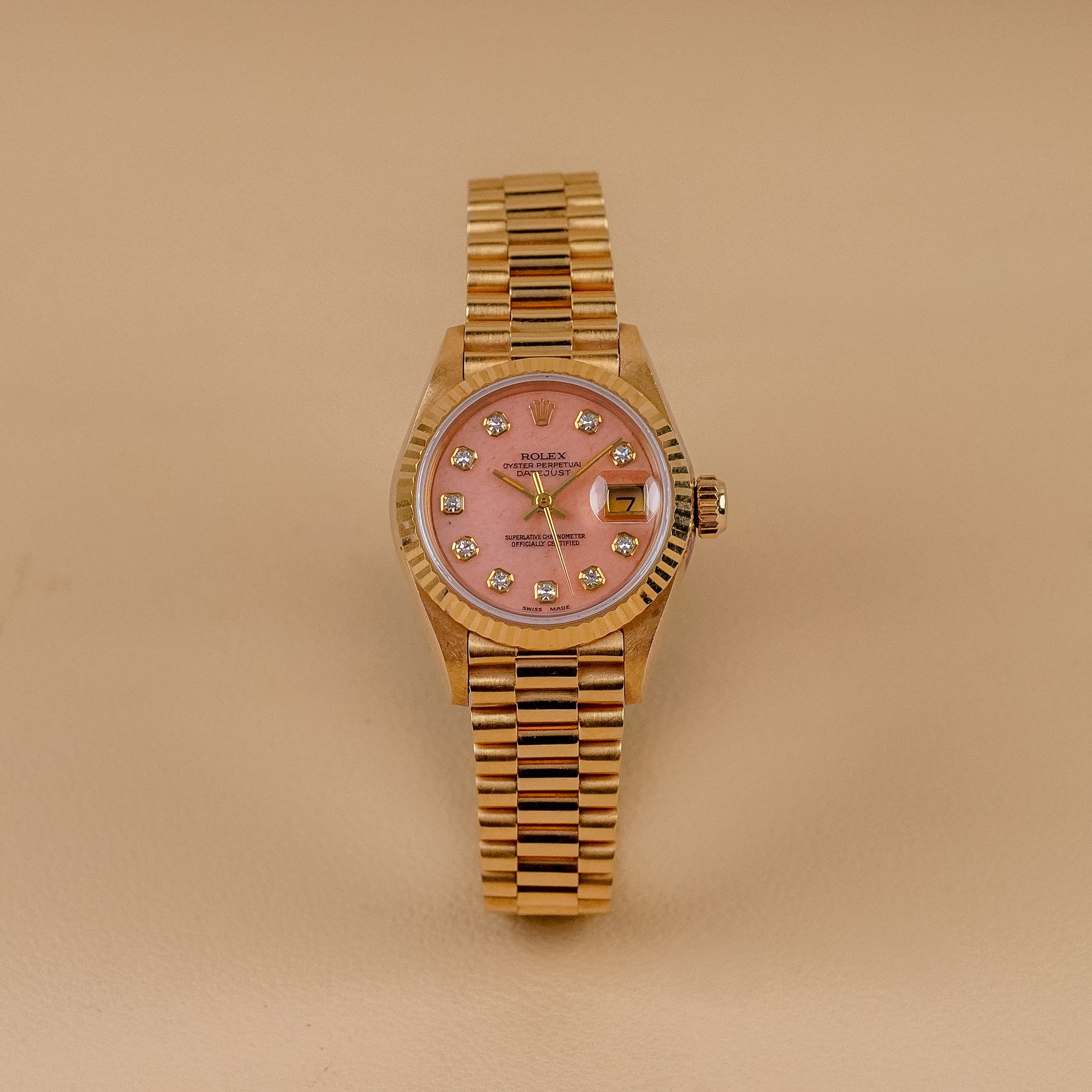 Rolex Lady Datejust 69178 Coral Dial
