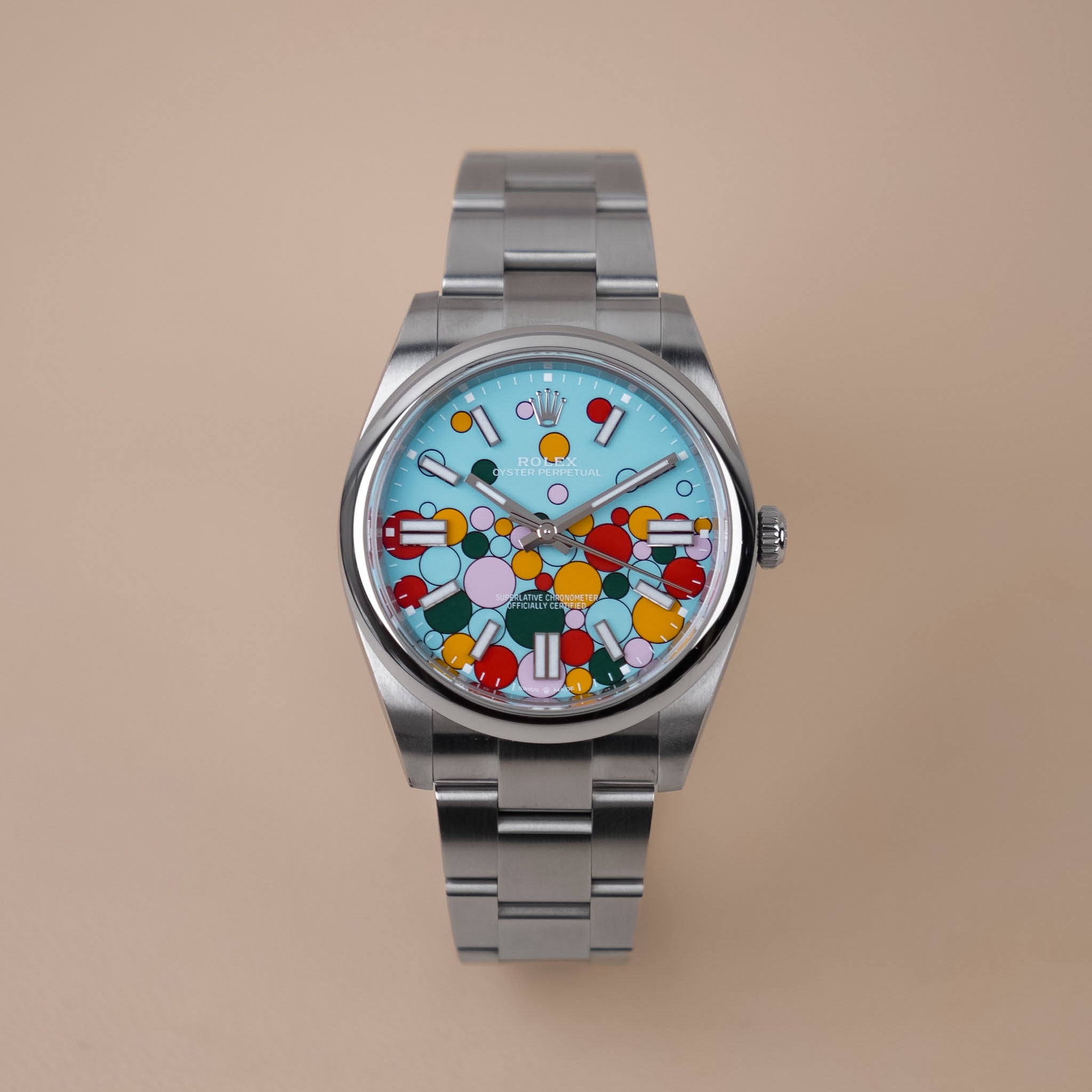Rolex Oyster Perpetual 124300 Celebration Dial