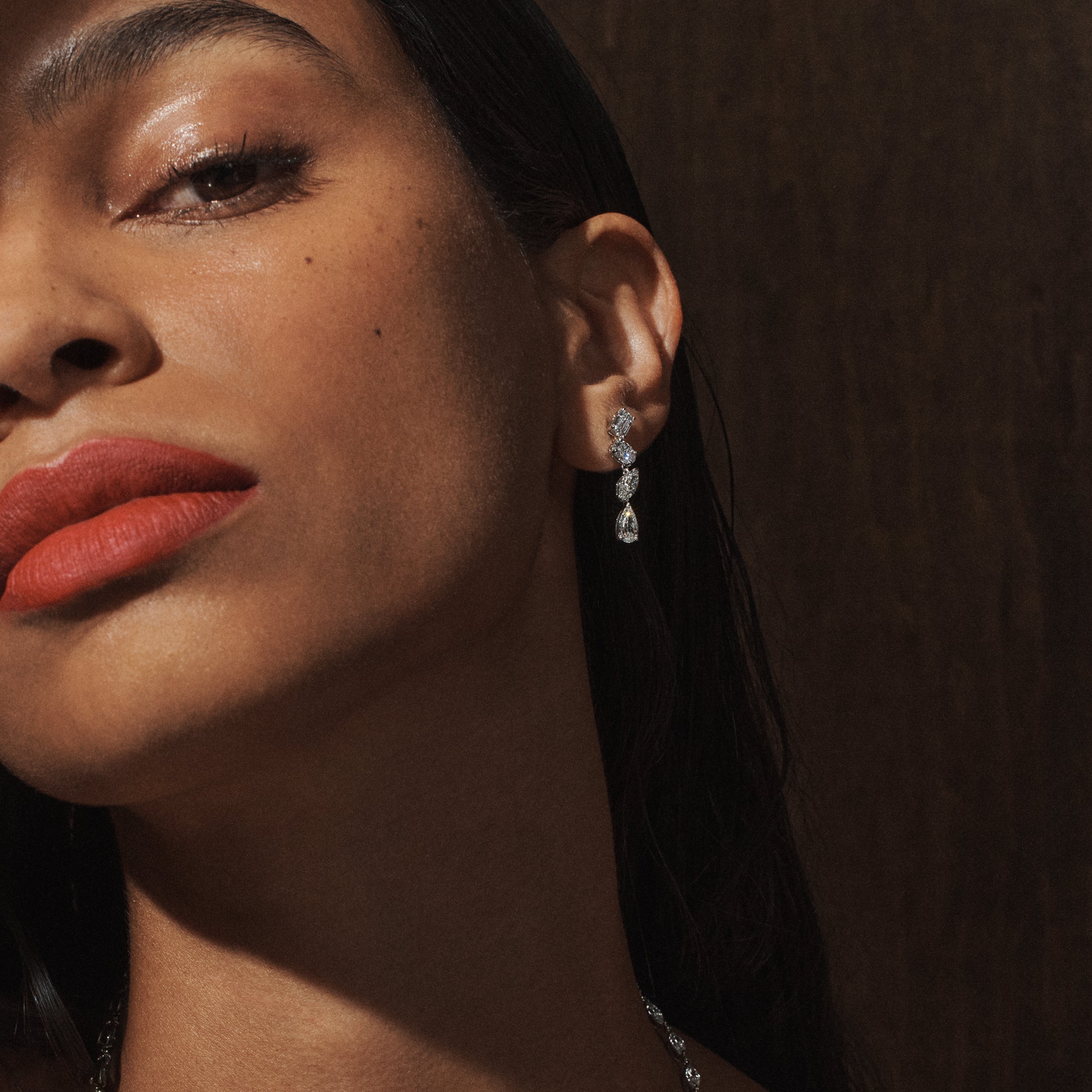 Medium Drop Material Good | Medium Multi-Shape Drop Earrings