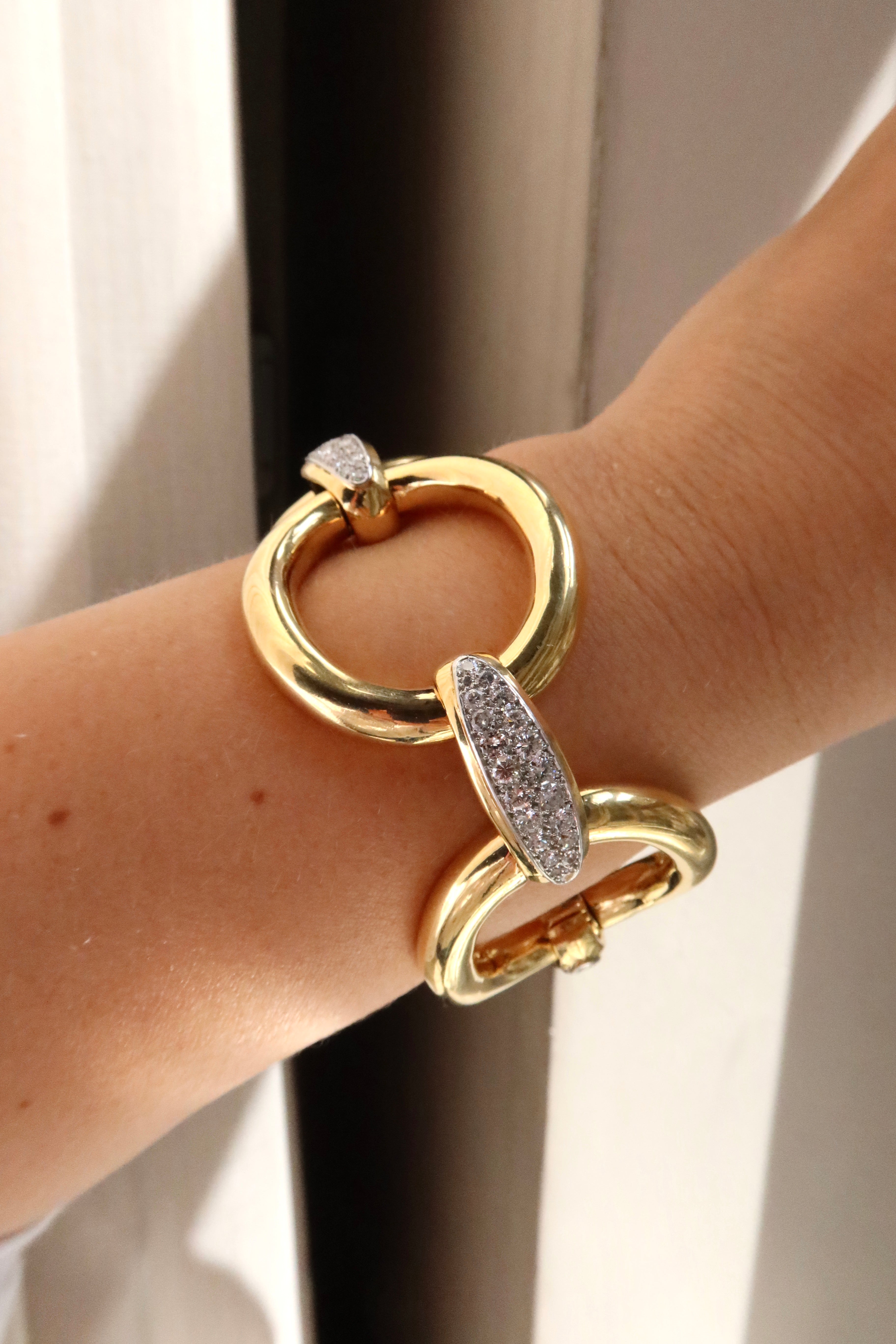 Vintage Cartier 1970's Oval Link Bracelet