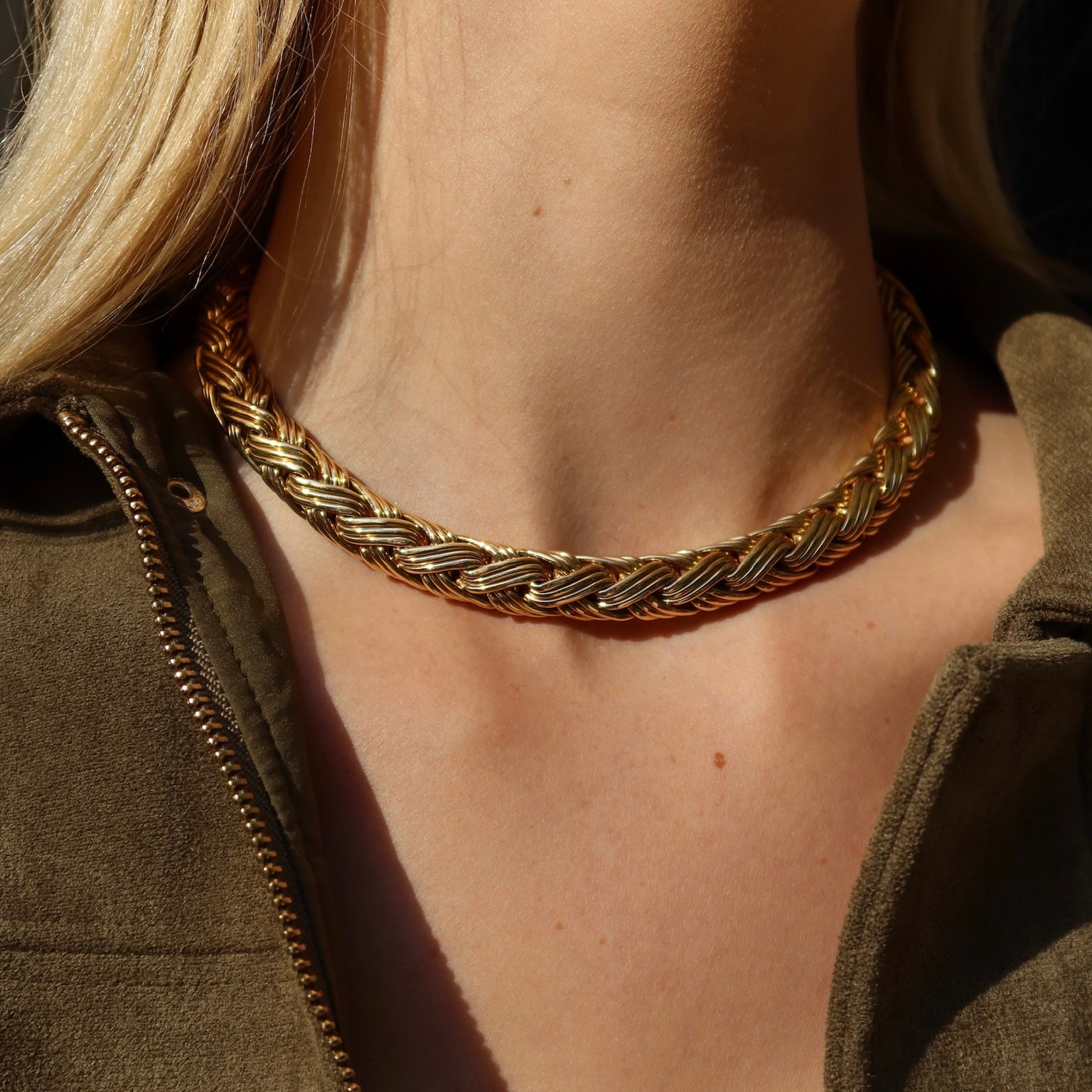Vintage Tiffany & Co. Woven Necklace