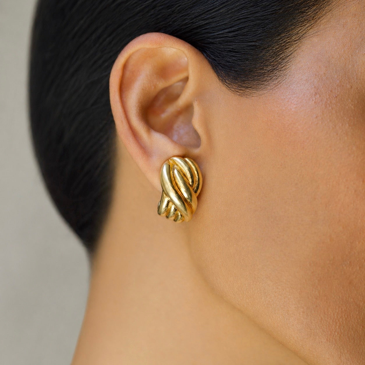 Vintage Van Cleef & Arpel Twist Earrings