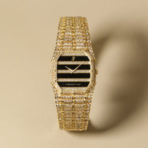 Audemars Piguet Bamboo Diamond-Set Onyx Dial