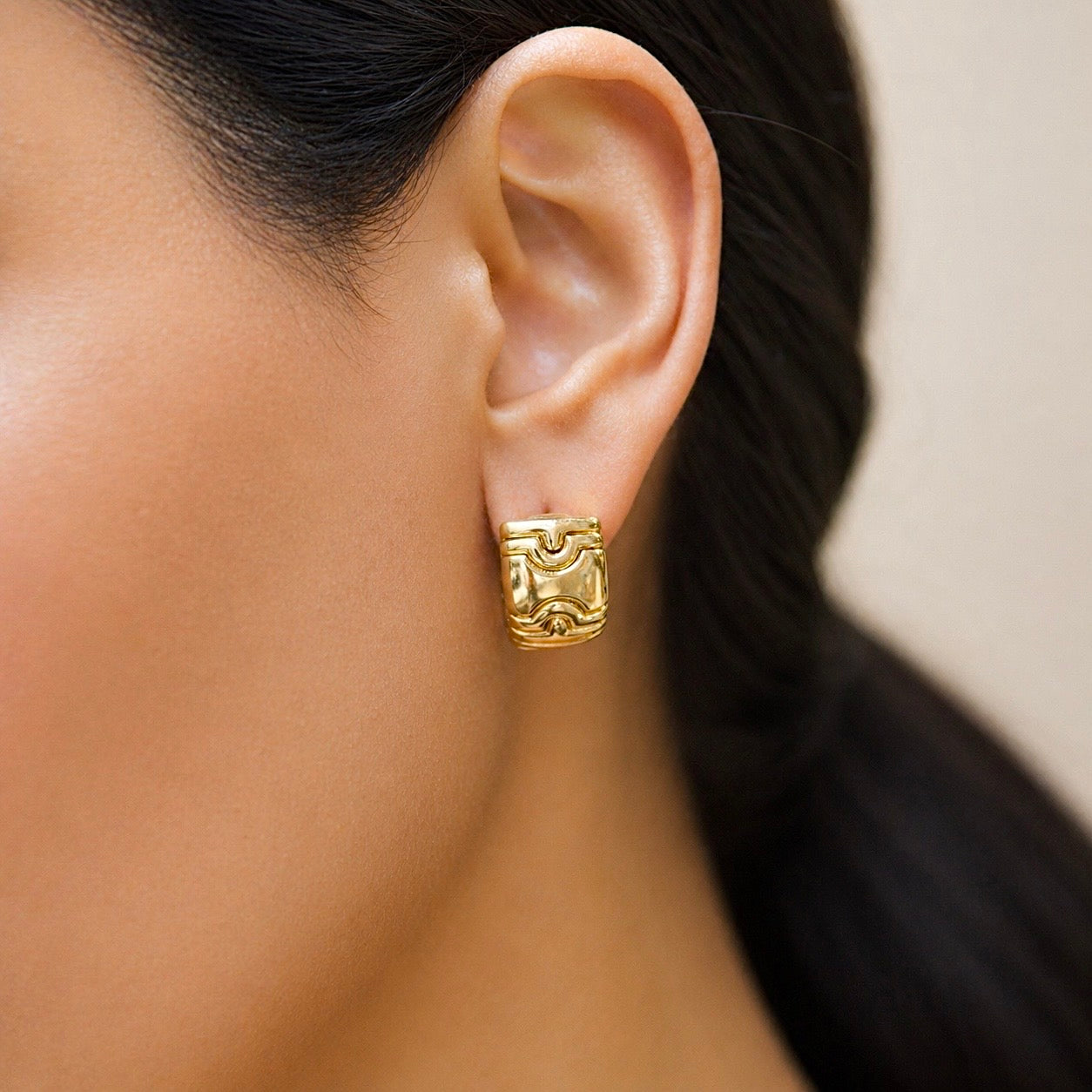 Vintage Bvlgari Parentesi Earrings