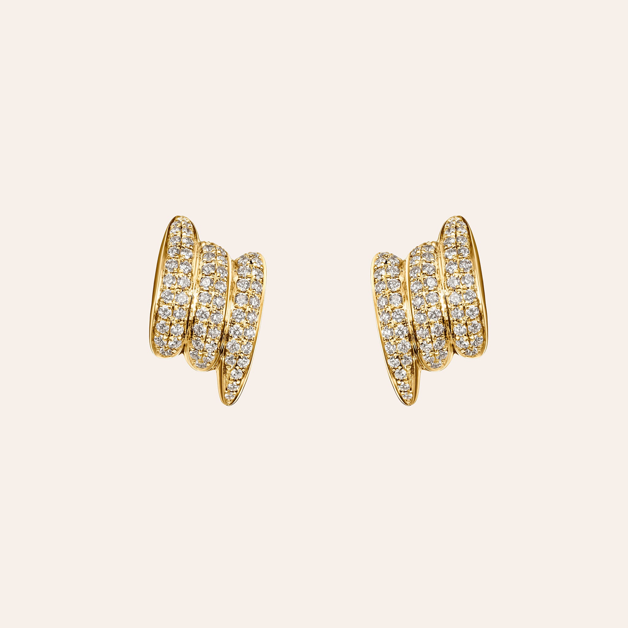 Small Diamond Claire Earrings