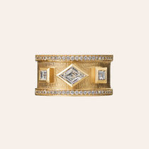 Lozenge Diamond Ring