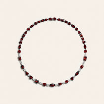 The Terre Rouge Multi-Shape East-West Necklace