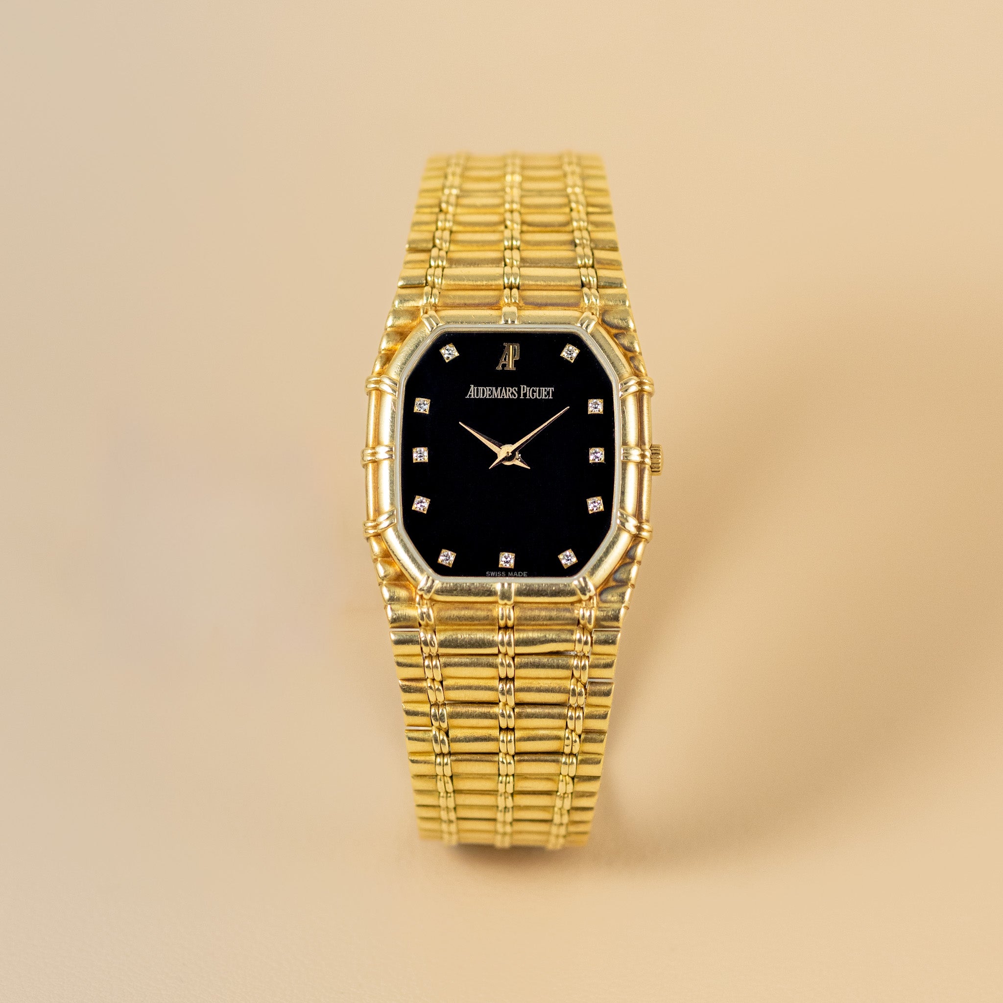 Audemars Piguet Bamboo Onyx & Diamond Dial