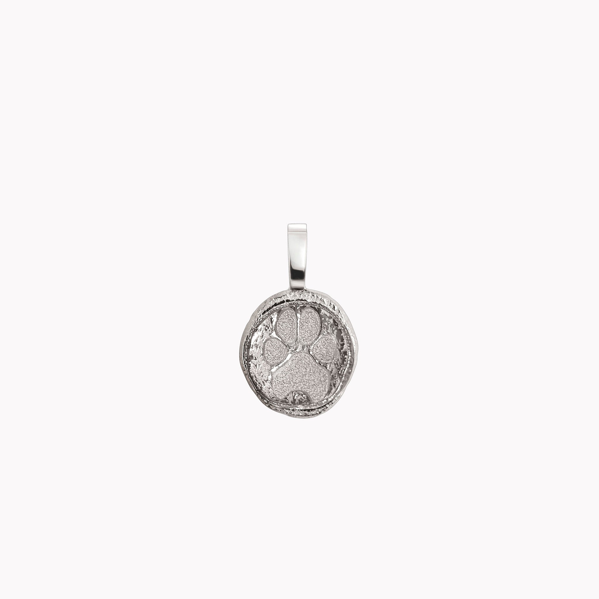 Custom Pawprint Coin Charm