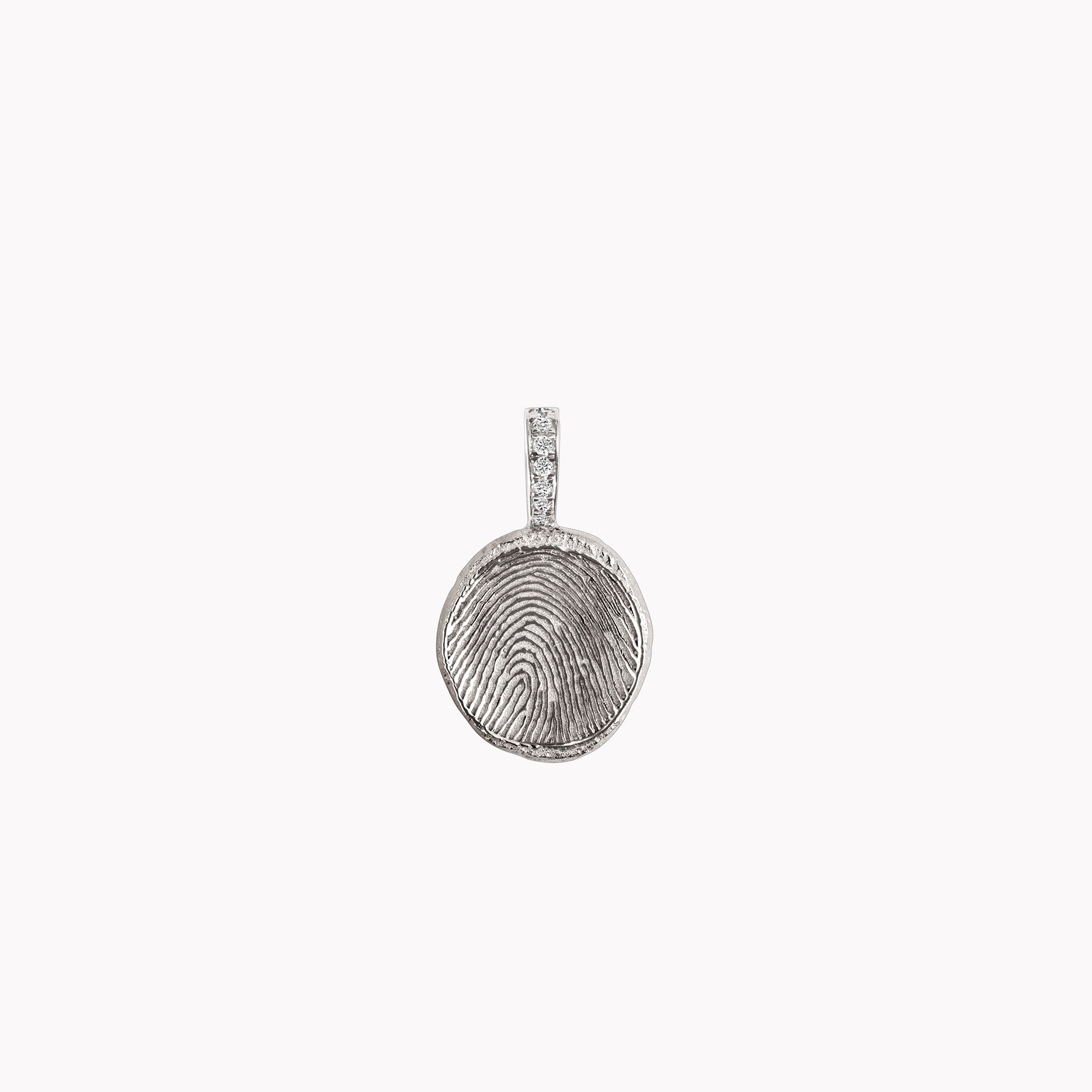 Custom Fingerprint Coin Charm