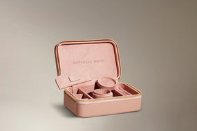 Luxe Jewelry Travel Case accessories Material Good Dusty Rose