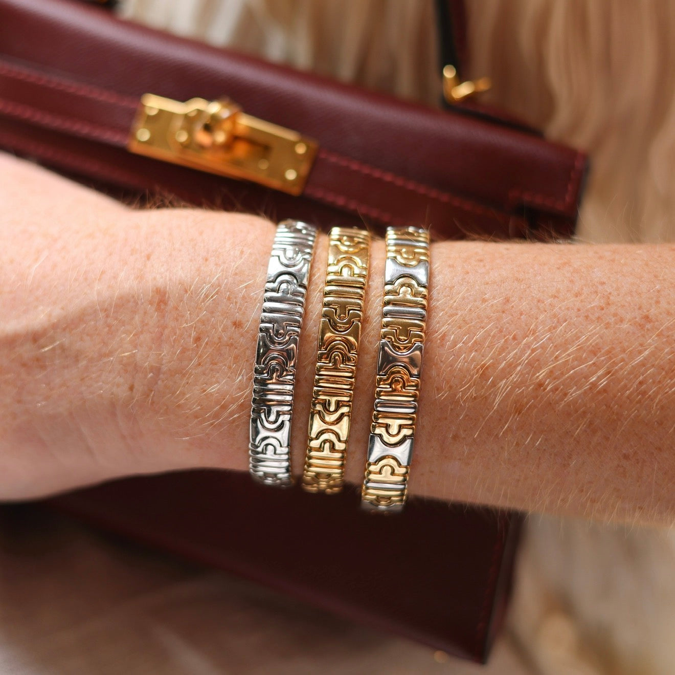 Vintage Bvlgari Petite Parentesi Cuff