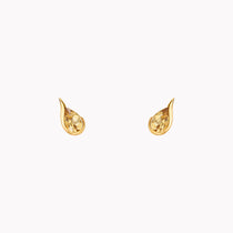 Ignite Citrine Studs