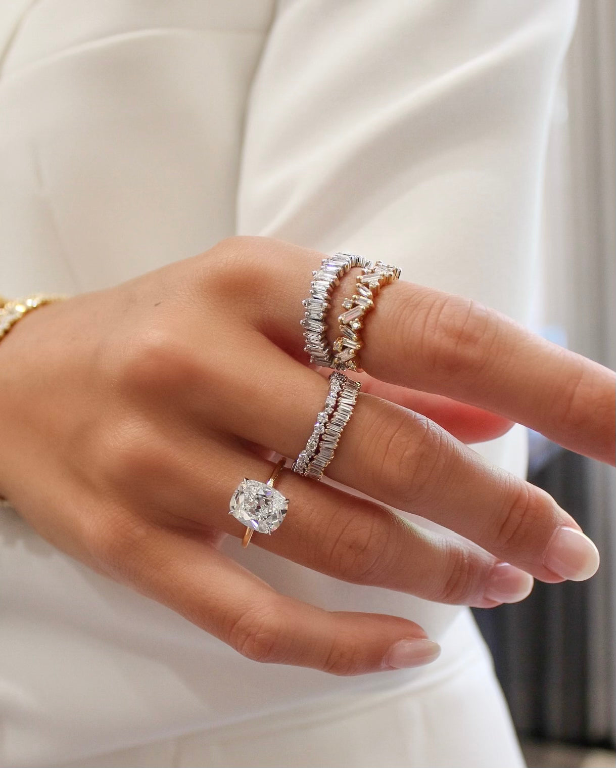 Classic Fireworks Eternity Band - Main Image