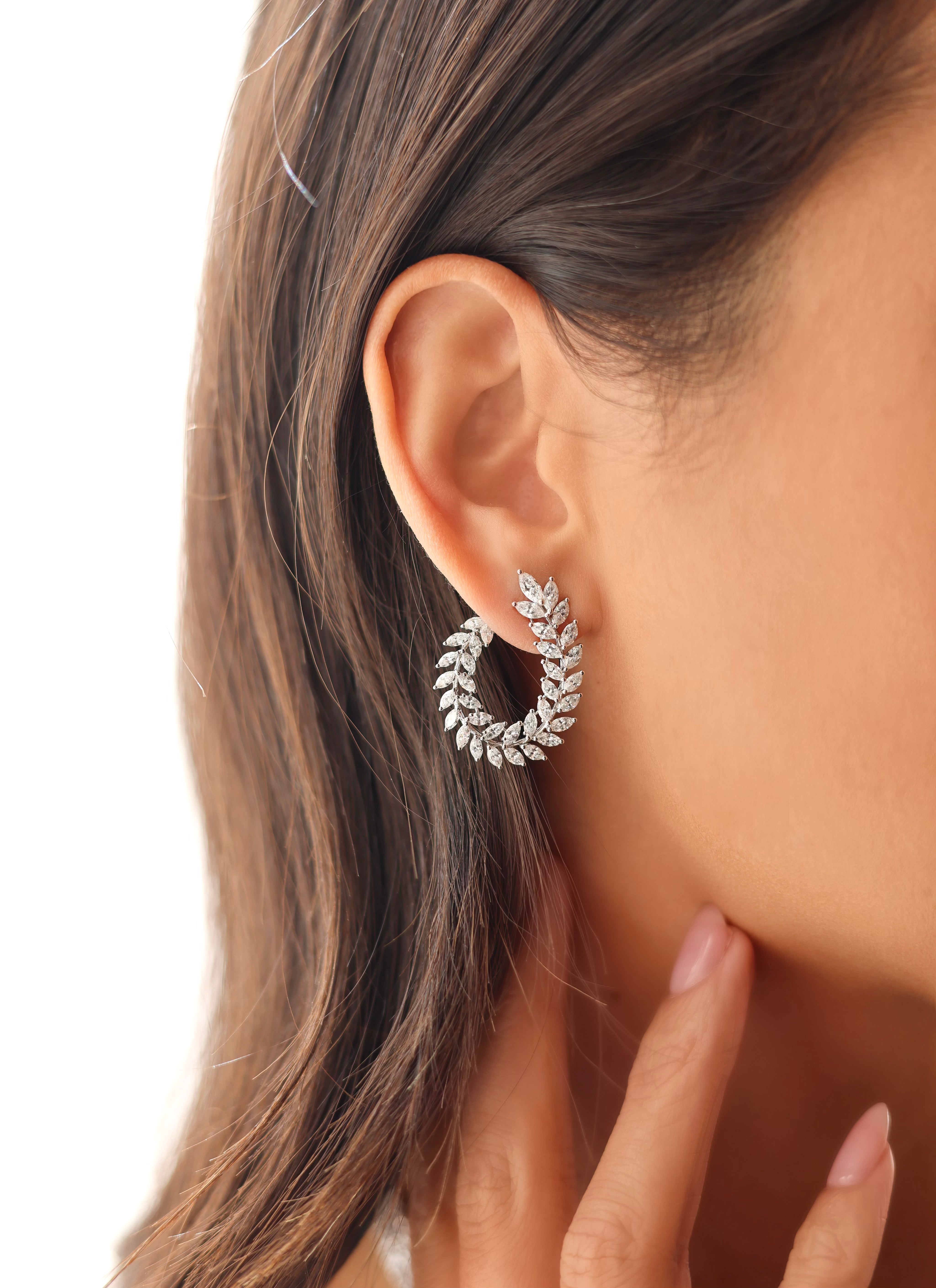 Marquise Garland Earrings