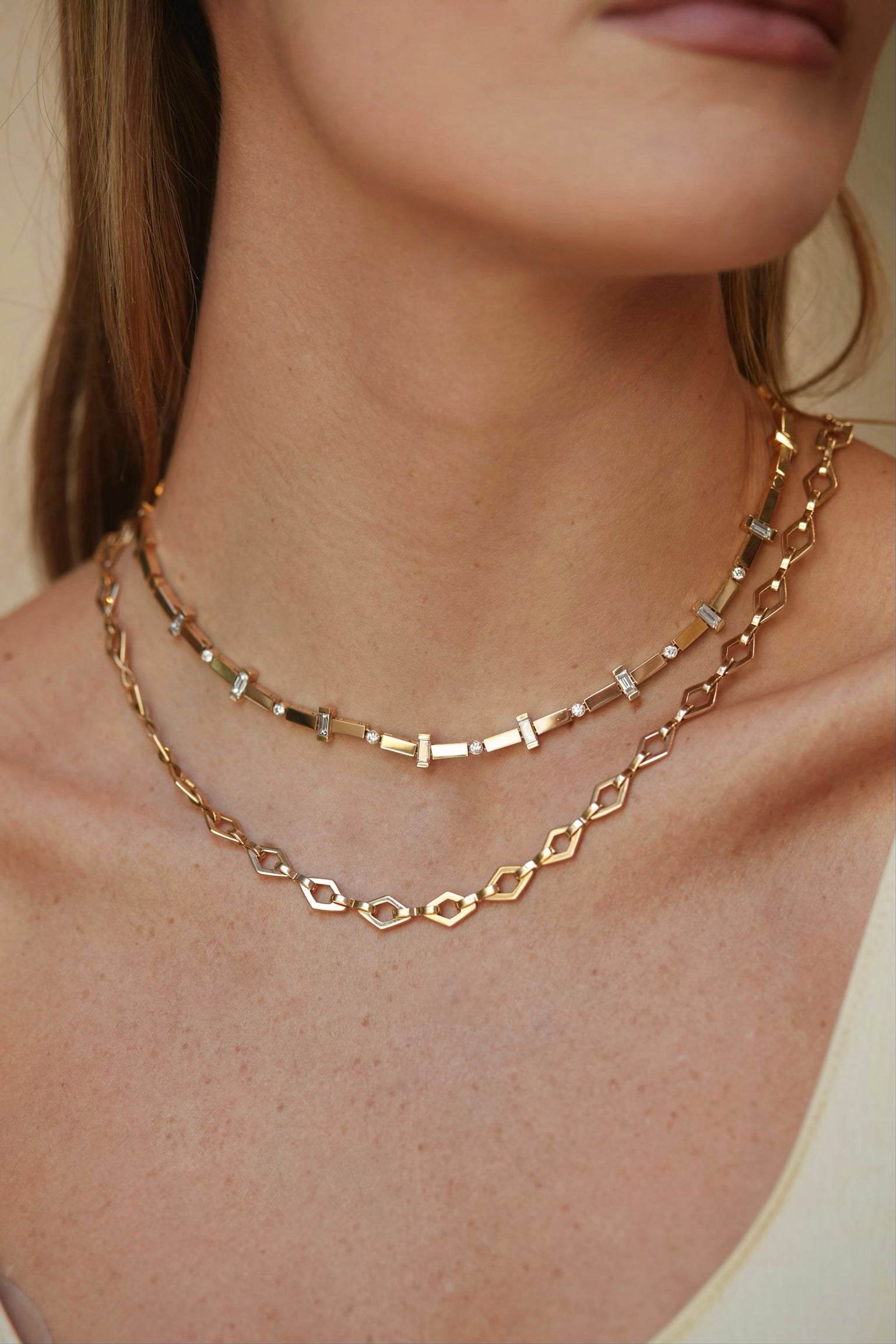 Heavy Paperclip Chain Necklace