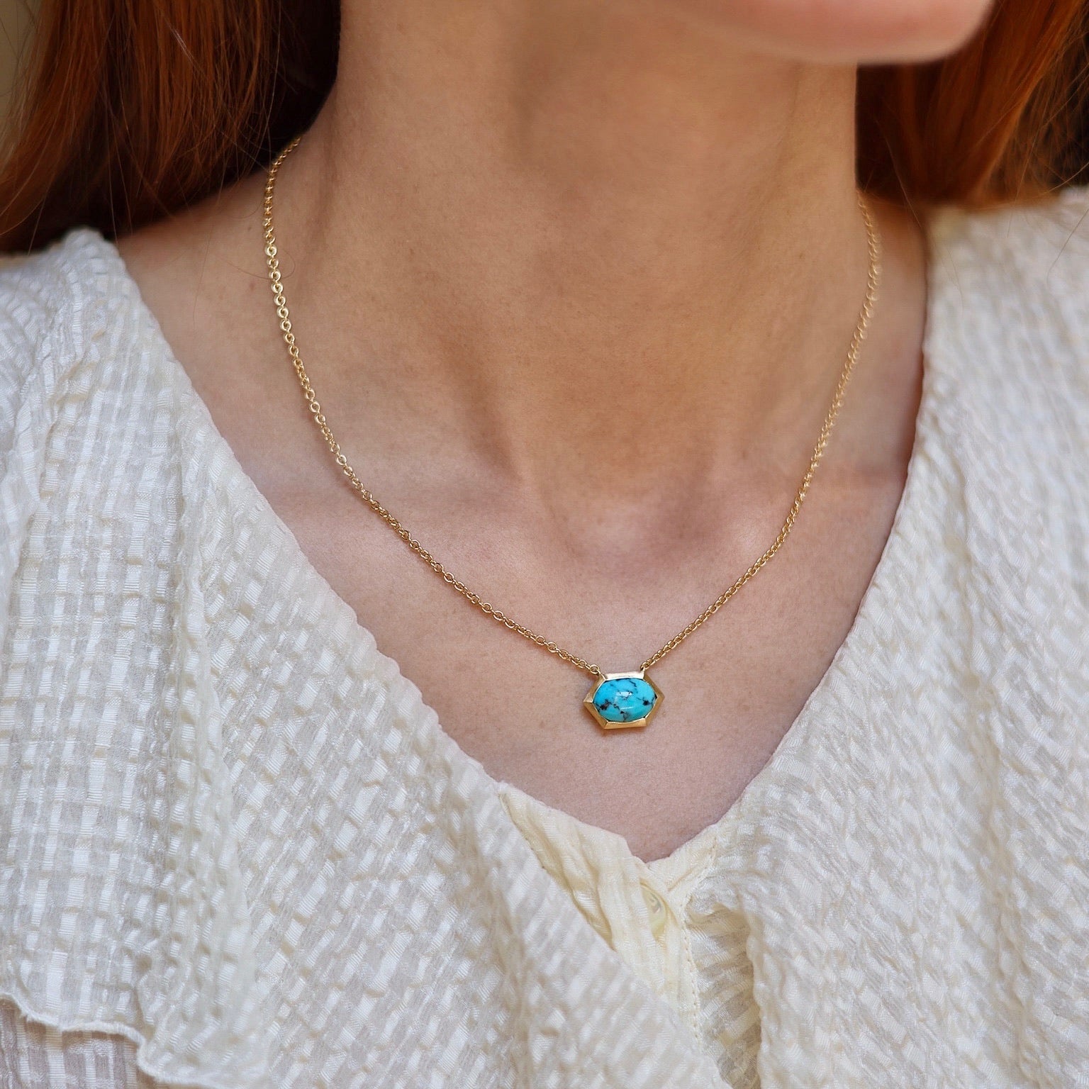 Turquoise Reece Pendant
