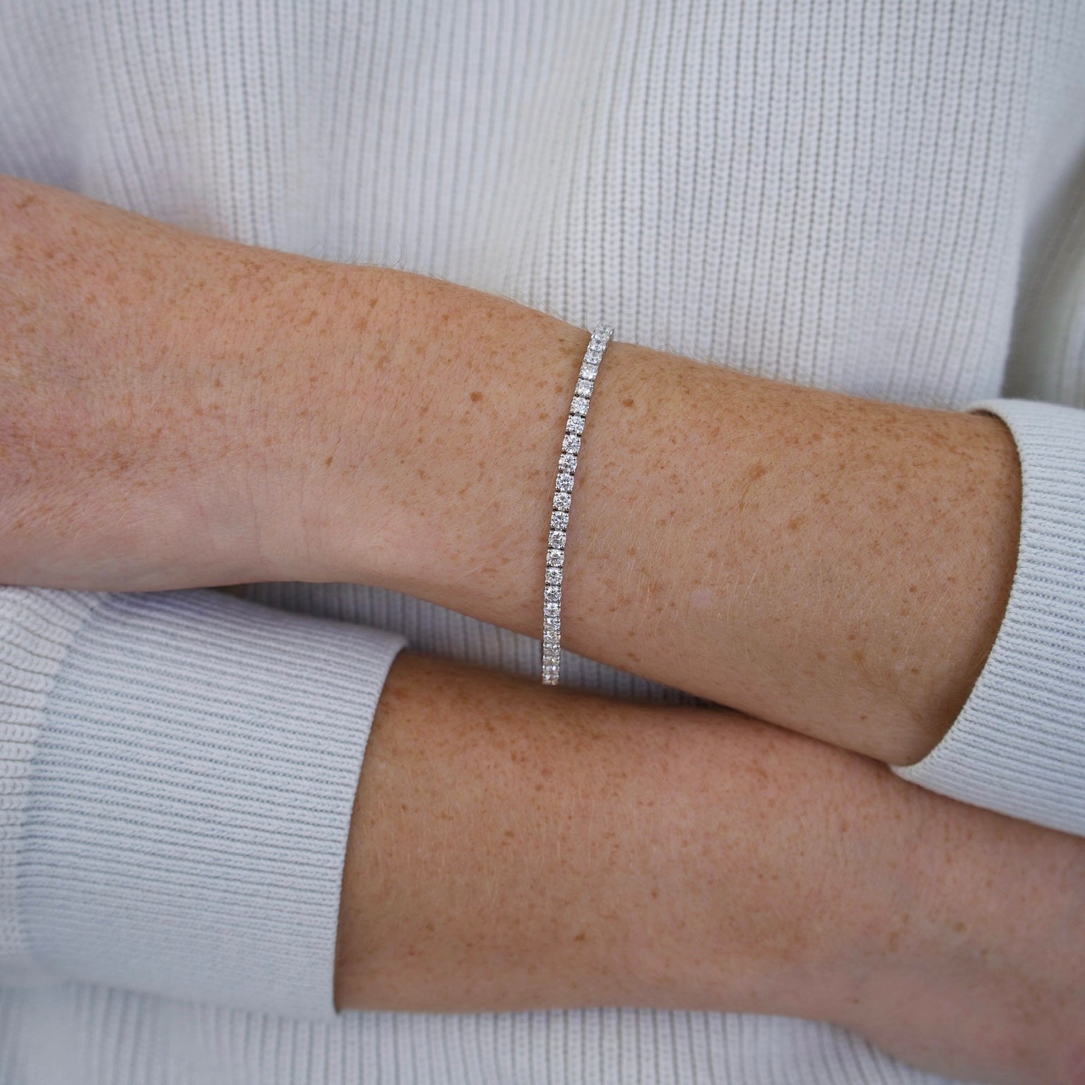 Diamond Tennis Bracelet - 6.00 Carats