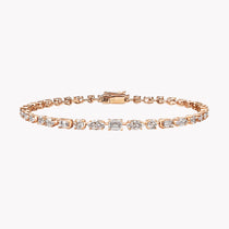 Small Multi-Shape Diamond Bracelet