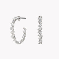 Multi-Shape In & Out Hoop Earrings