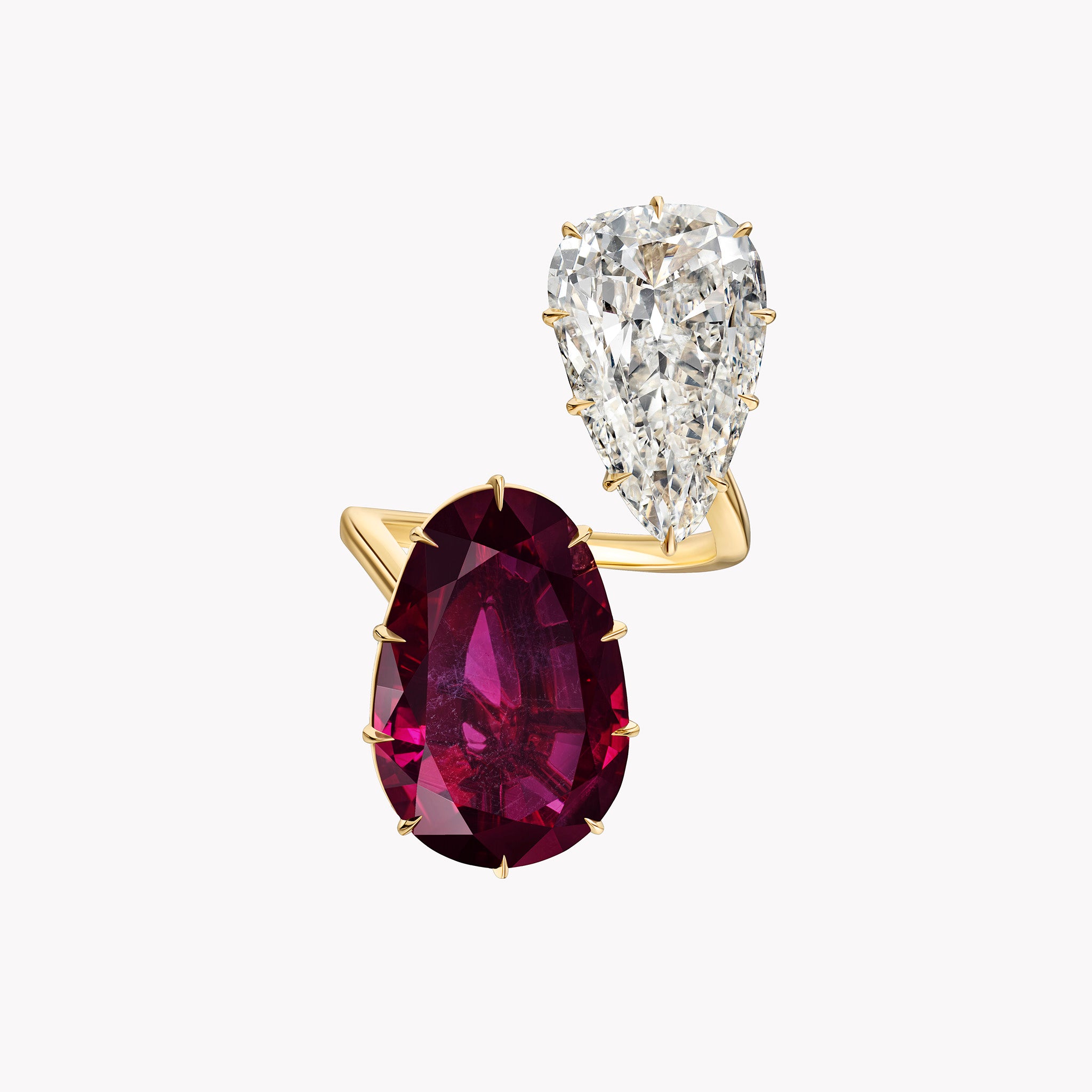 The Daphne Mozambique Ruby & Diamond Ring