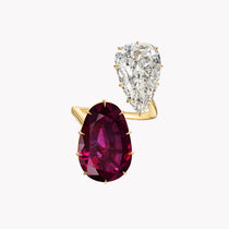 The Daphne Mozambique Ruby & Diamond Ring