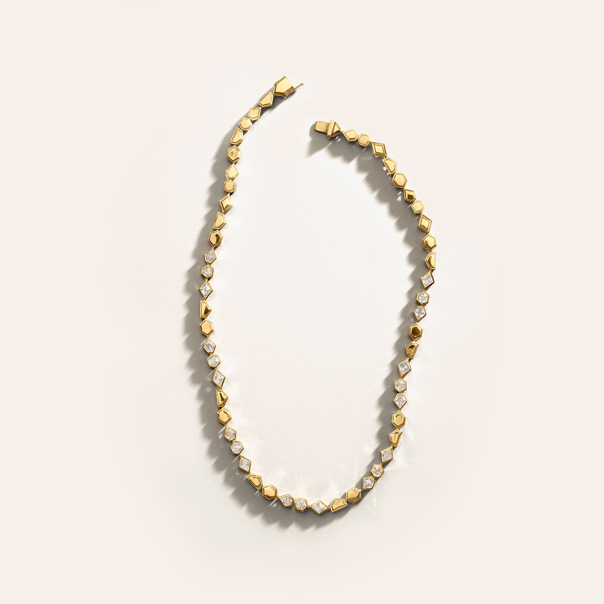 Edition II Scattered Rare-Cut Diamond Necklace