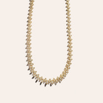The Ferra Bezel Set Diamond Necklace