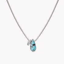 The Turquoise Muse Duo Pendant