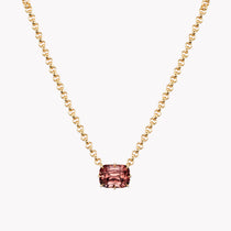 The Aryna Cushion Cut Tourmaline Pendant