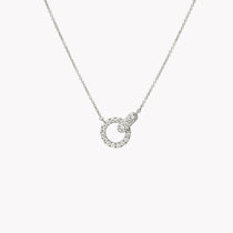 Diamond Knot Necklace