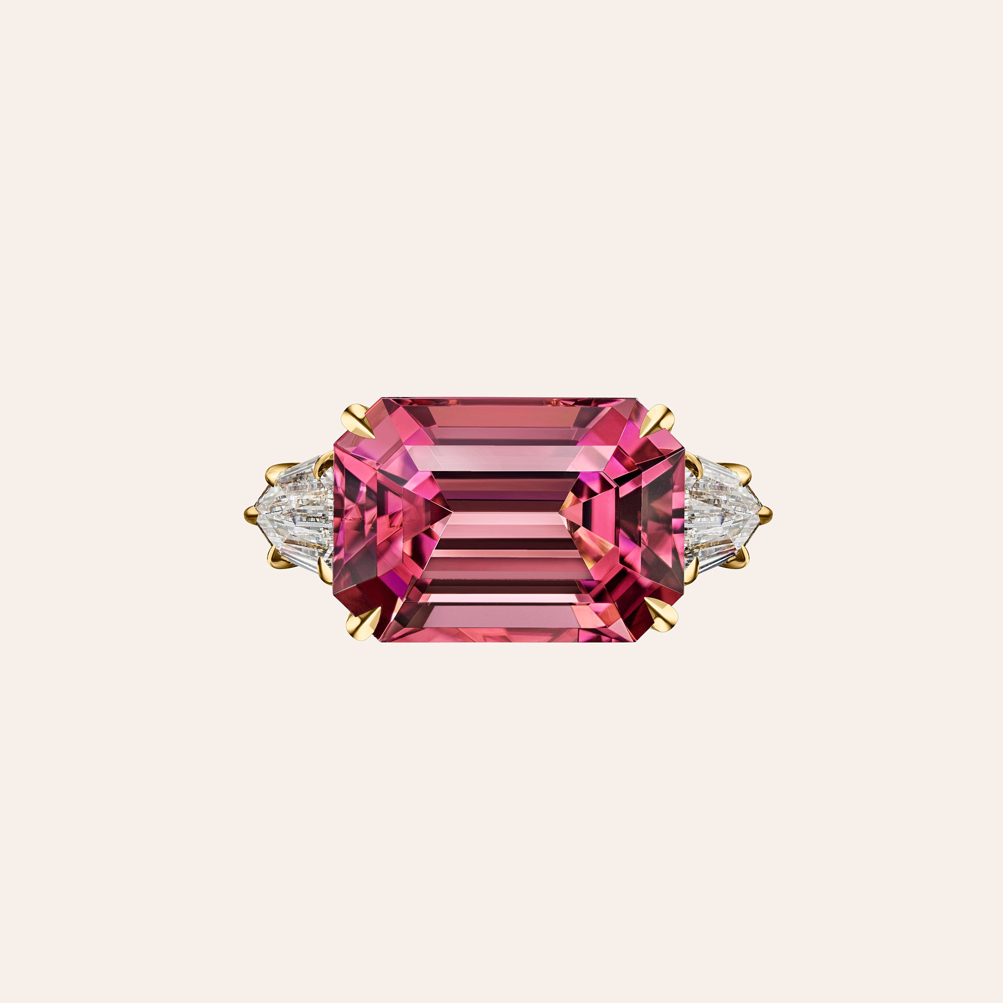 The Aster Tourmaline & Diamond Ring