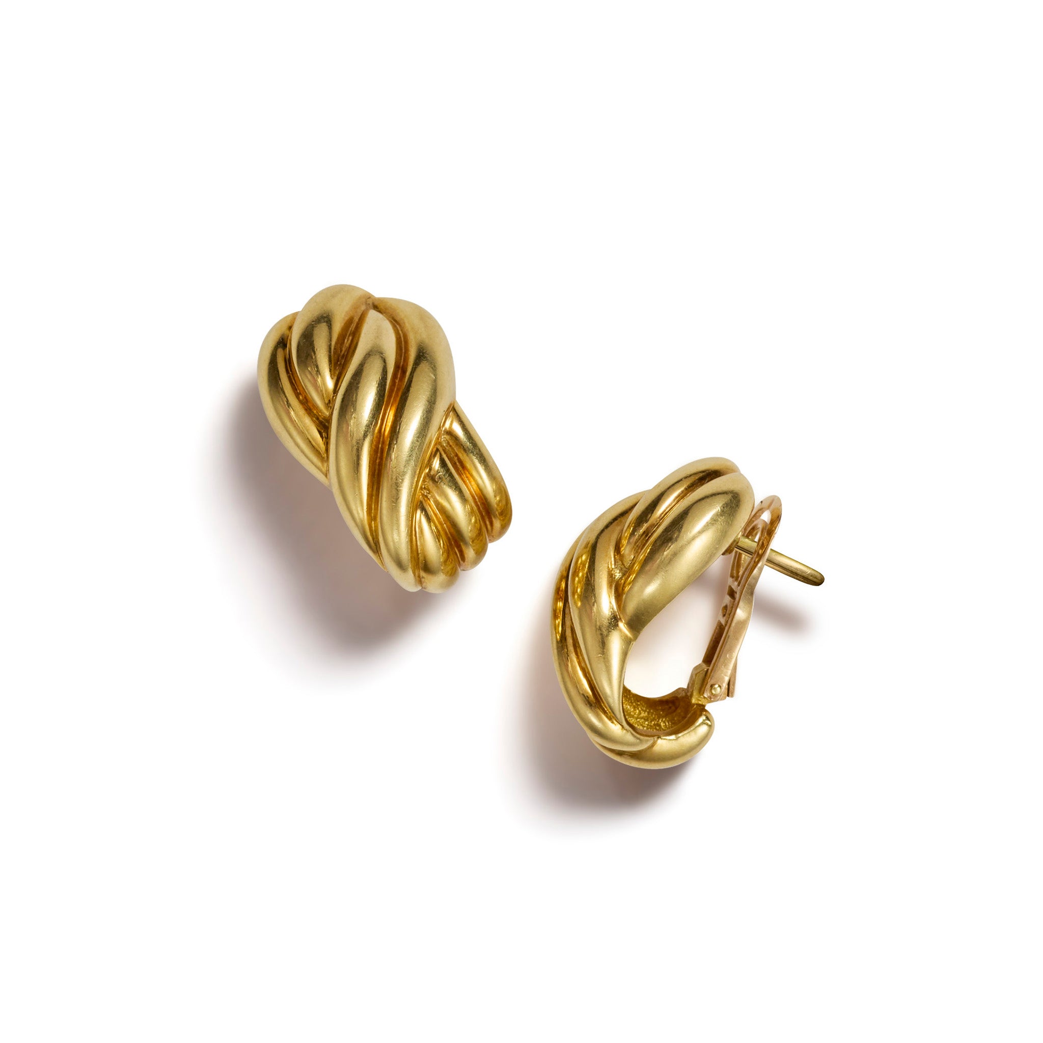 Vintage Van Cleef & Arpel Twist Earrings
