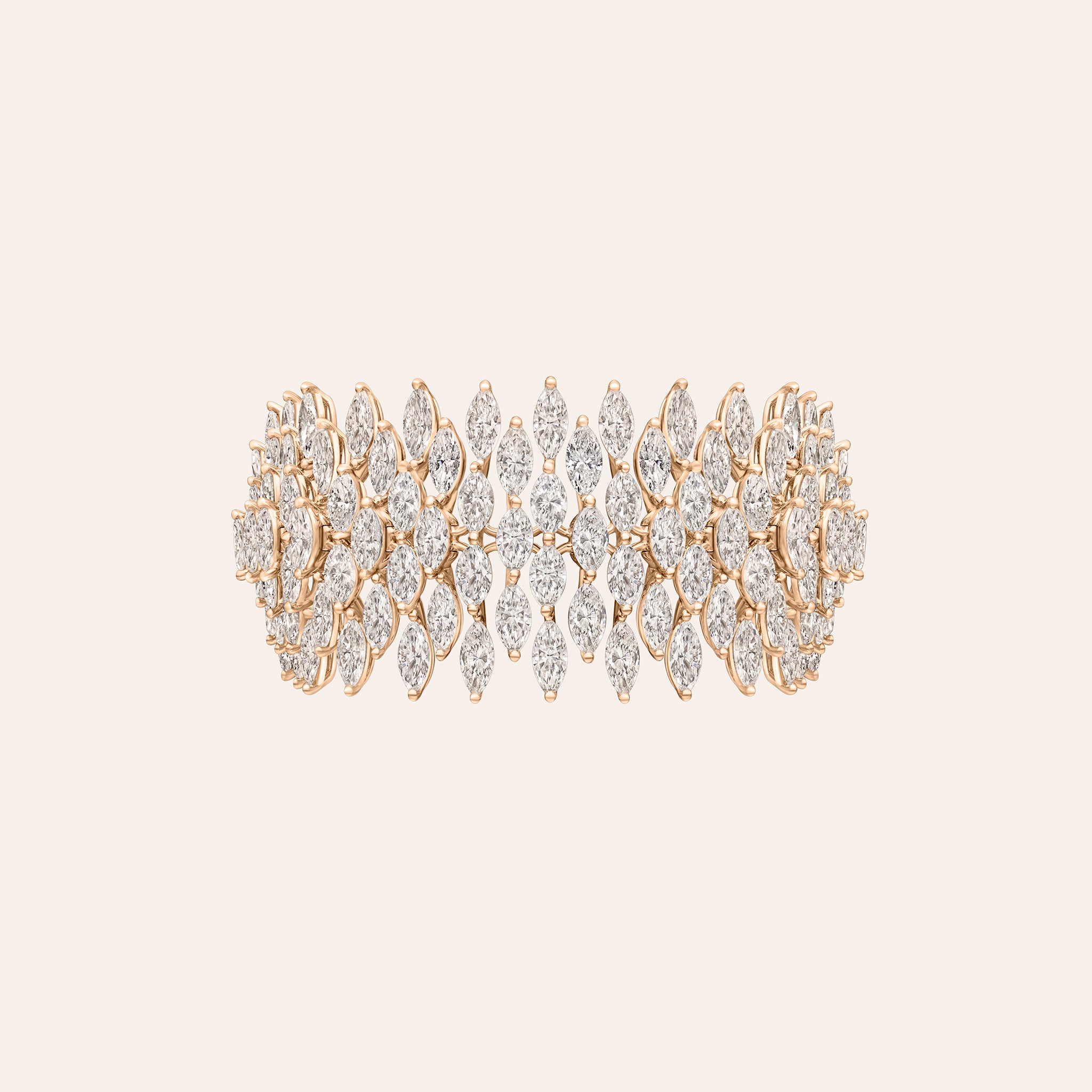 The Five-Row Ferra Luxe Bracelet