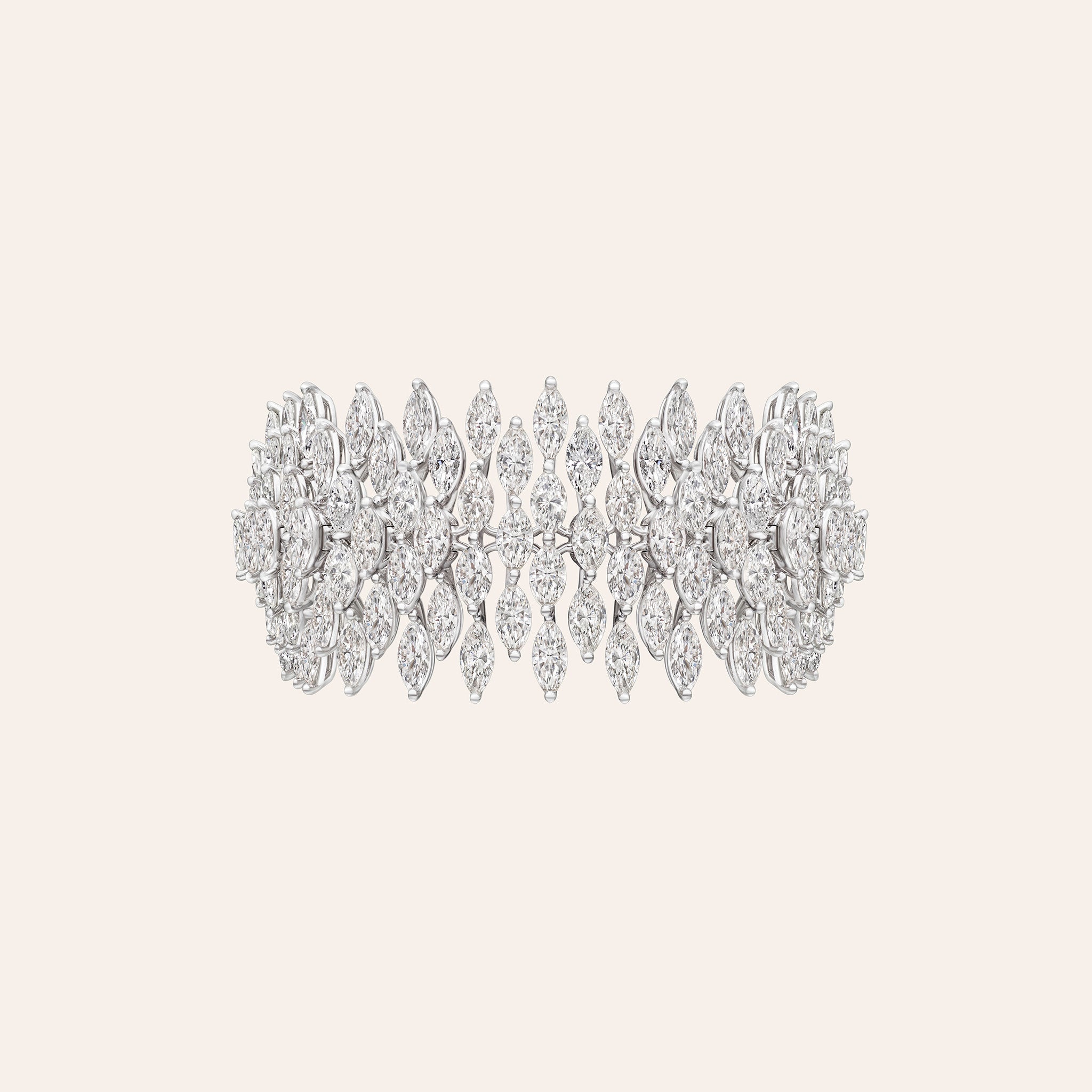 The Five-Row Ferra Luxe Bracelet