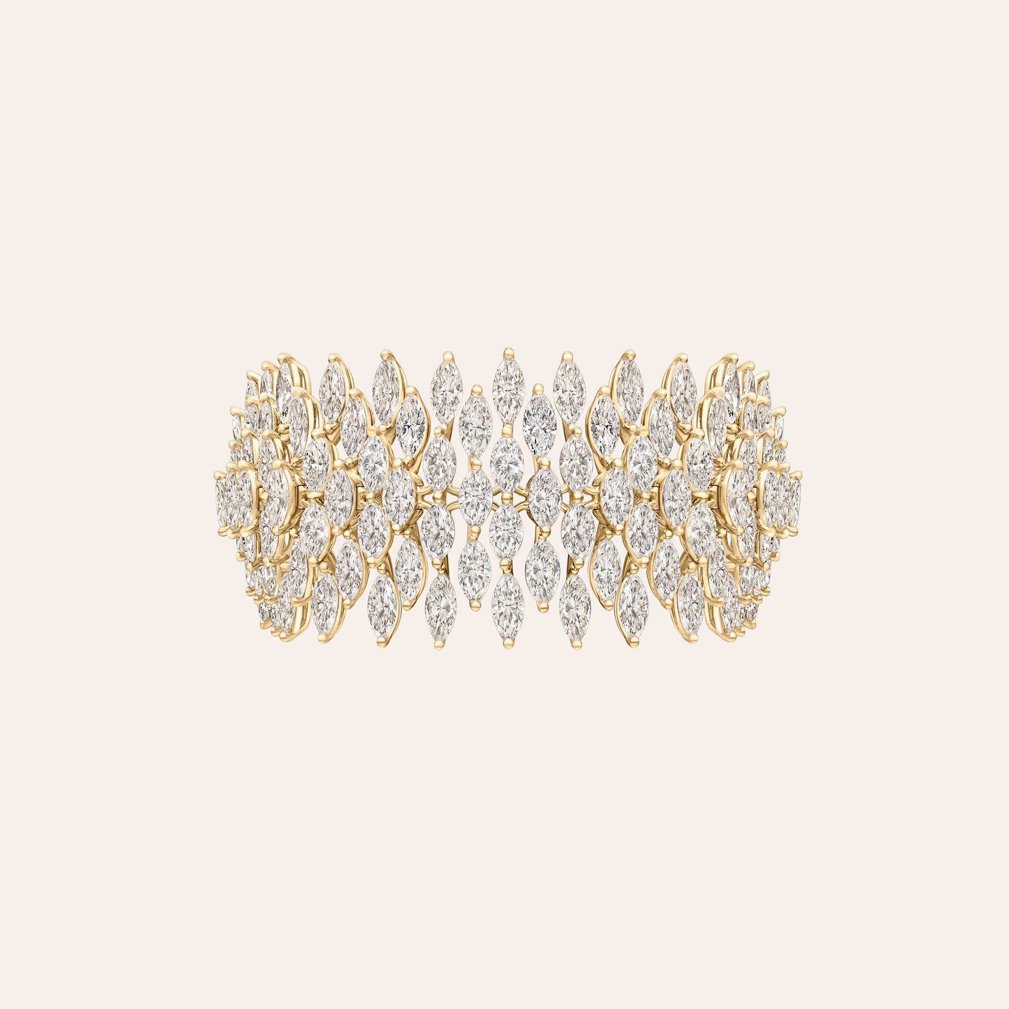 The Five-Row Ferra Luxe Bracelet