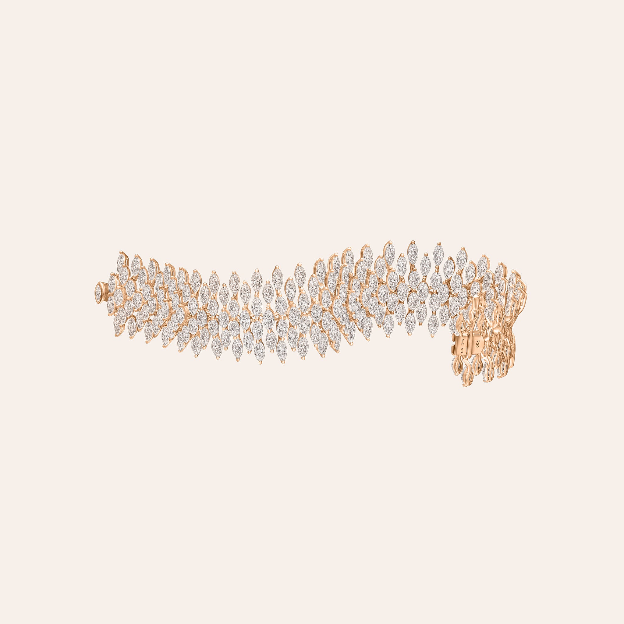 The Five-Row Ferra Luxe Bracelet