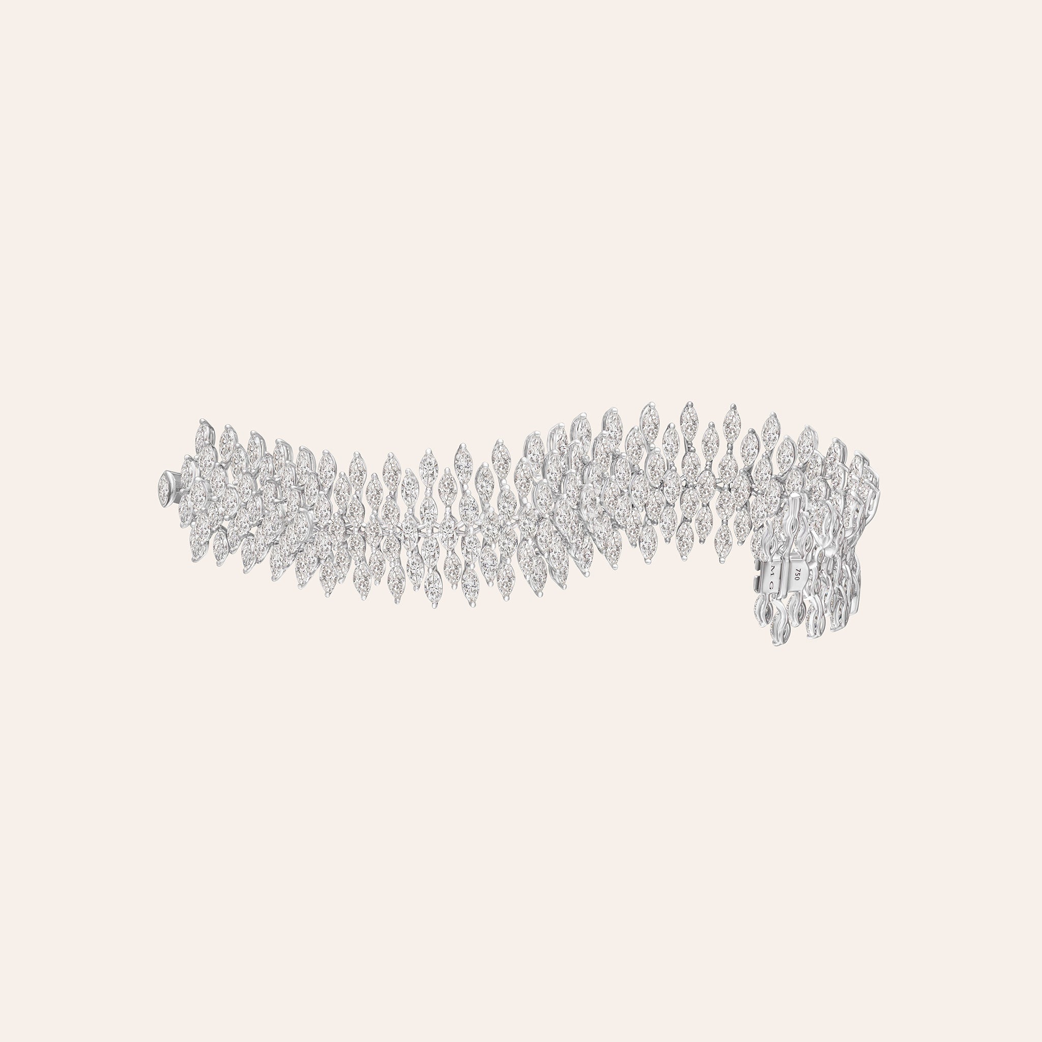 The Five-Row Ferra Luxe Bracelet